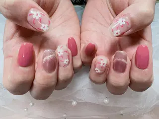 ショート カラー ネイル Nail NaNaのネイルデザイン