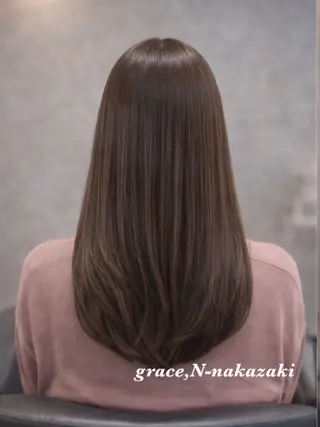 カラー 恵/艶髪カラー× 髪質改善/中崎町のヘアスタイル
