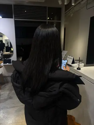 ロング 山本 あのんのヘアスタイル