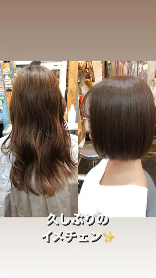 ショート 美魔女 美容師NAOのヘアスタイル