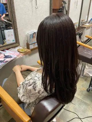 ロング カラー 三川 啓英 / 縮毛矯正/髪質改善のヘアスタイル