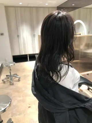 ロング 美髪形成💎縮毛矯正 顔レイヤー松尾　幸樹のヘアスタイル