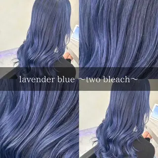 ロング 透明感ハイトーン カラー🦋🌧希咲のヘアスタイル