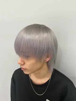 カラー ハイトーン職人 ♡中島凱人のヘアスタイル
