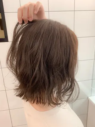 ミディアム カラー ✨上品レディーなヘア スタイルへ✨髙木諒也のヘアスタイル