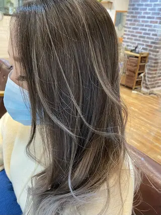 ロング カラー 木下大地 HAIR  Oneのヘアスタイル