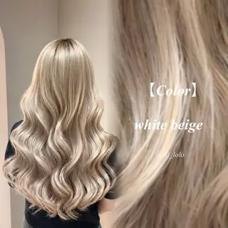 ロング カラー ヘアアレンジ 中山 璃星のヘアスタイル