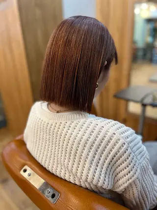 ミディアム ⚪️髪質改善 縮毛 店長 コウ⚪️のヘアスタイル