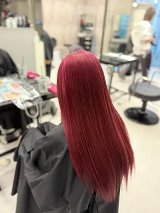 ロング カラー メンズ ☁️かずき☁️青.紫 推し活カラー💫のヘアスタイル