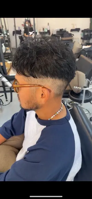 メンズ sai x所属・奥秋 理紗　sai xのヘアスタイル