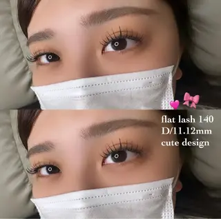 マツエク・マツパ eyesalon aimeeのマツエク・マツパデザイン