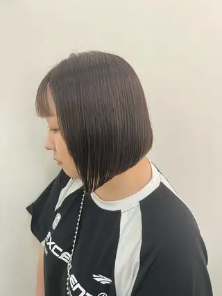 ショート ヘアアレンジ 透明感カラー🤎 ゆりのヘアスタイル