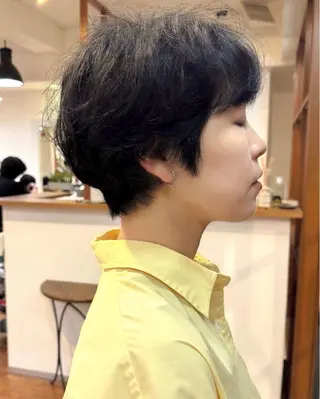ショート riko*.+ﾟ 韓国風パーマのヘアスタイル