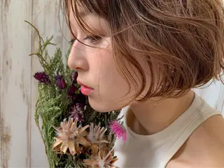 ミディアム exfa sakura🪞のヘアスタイル