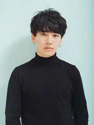 ミディアム パーマ メンズ 🎧BLEACHi メンズパーマ💈木村のヘアスタイル