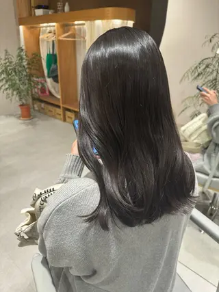 セミロング レイヤー/ボブパーマ /垢抜け/タクミのヘアスタイル