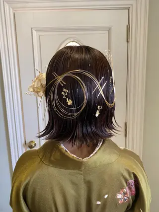 ヘアアレンジ 山西 真琴のヘアスタイル
