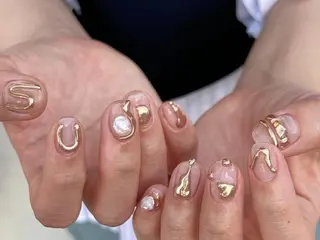 ネイル na🎀🎀na ちゅるちゅるのネイルデザイン