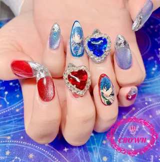 ネイル CROWN プライベートサロンのネイルデザイン