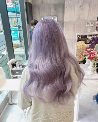 ロング 🤍ムラ修正ブリーチ 🤍原宿/YUUのヘアスタイル
