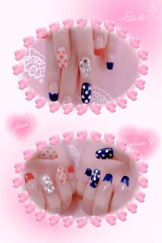 ネイル はぴねす所属・横浜 美夢のネイルデザイン