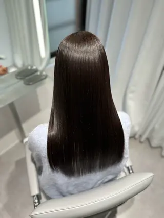 ロング カラー 髪質改善 支持率 Ｎｏ.1いぶきのヘアスタイル