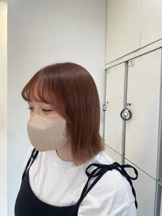 ミディアム nanaka :のヘアスタイル