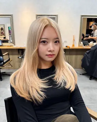 ロング 松本 和馬のヘアスタイル