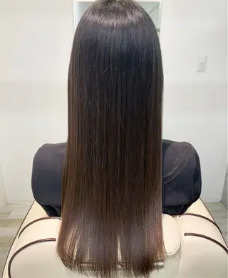 ロング 垢抜け 雰囲気アップ ふにゅう ののかのヘアスタイル