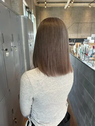 カラー 🎀艶ハイトーン特化 🎀セナのヘアスタイル