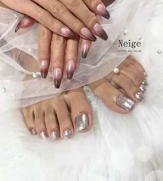 ネイル Neige‪𓂃ai ＊梅津 / 松尾のネイルデザイン