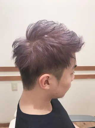ショート カラー アザマ　ヤスカツ _rosso 川口のヘアスタイル