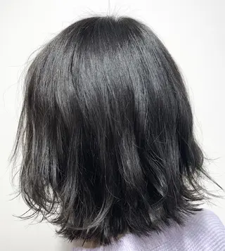 ショート カラー パーマ 美髪/髪質改善/艶髪 /CECILのヘアスタイル