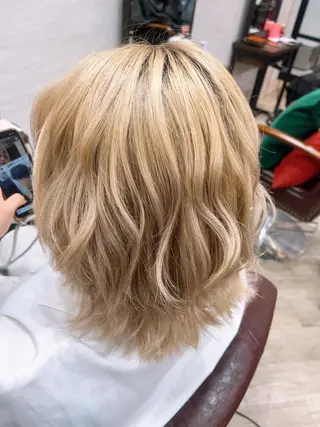 ミディアム 🫧ぷる艶カラー🫧 Yuubi🦩のヘアスタイル