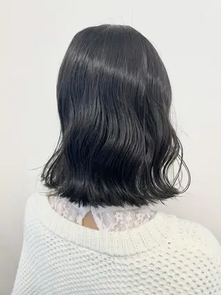 ミディアム カラー 肌に馴染むカラー 梅田・増田のヘアスタイル