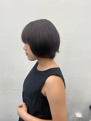 カラー サイレント美容師 アイリィのヘアスタイル