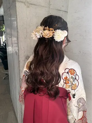 ロング ヘアアレンジ 美髪× ヘアセット✨Araiのヘアスタイル