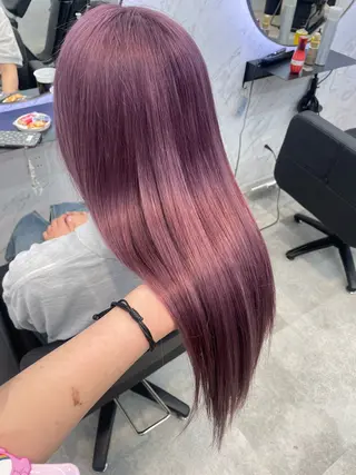 ロング カラー 韓国ヘア🎀 /♡𝓝𝓸𝓪♡のヘアスタイル