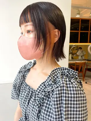ショート カラー 齋藤 咲のヘアスタイル