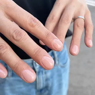 ショート lamp nail modelのネイルデザイン