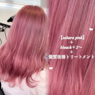 カラー akari🎀🤍 ガーリーstyleのヘアスタイル