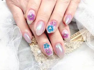 ネイル マジック ミラーのネイルデザイン