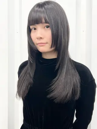 セミロング カラー HARU//原宿🤍 リピート率NO.1のヘアスタイル