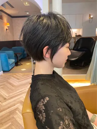 ショート 林 飛夕也のヘアスタイル