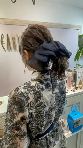 ヘアアレンジ ナカタ ユウナのヘアスタイル