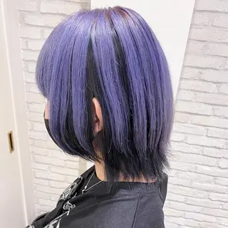 ショート 横浜🍒ルーツカラー エクステ／RIEのヘアスタイル