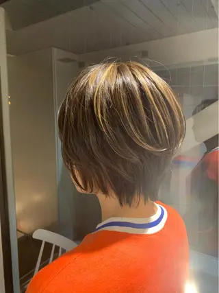 ショート 鈴木 梓のヘアスタイル
