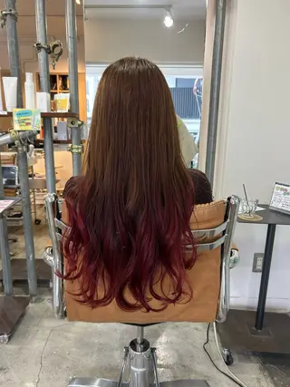 ロング 🤎指名No.1ハイ トーン🤎日向花🤎のヘアスタイル