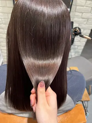 カラー 髪質改善アンジュール かのんのヘアスタイル