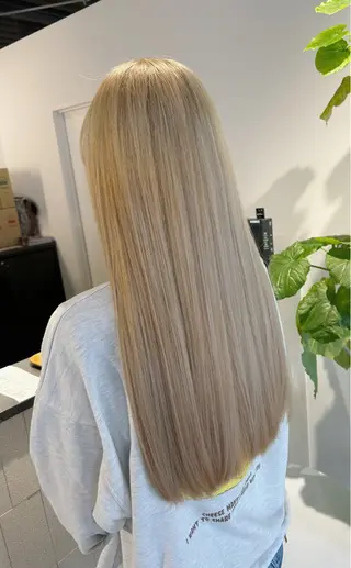ロング 💎韓国カラー Giness坂下巧のヘアスタイル